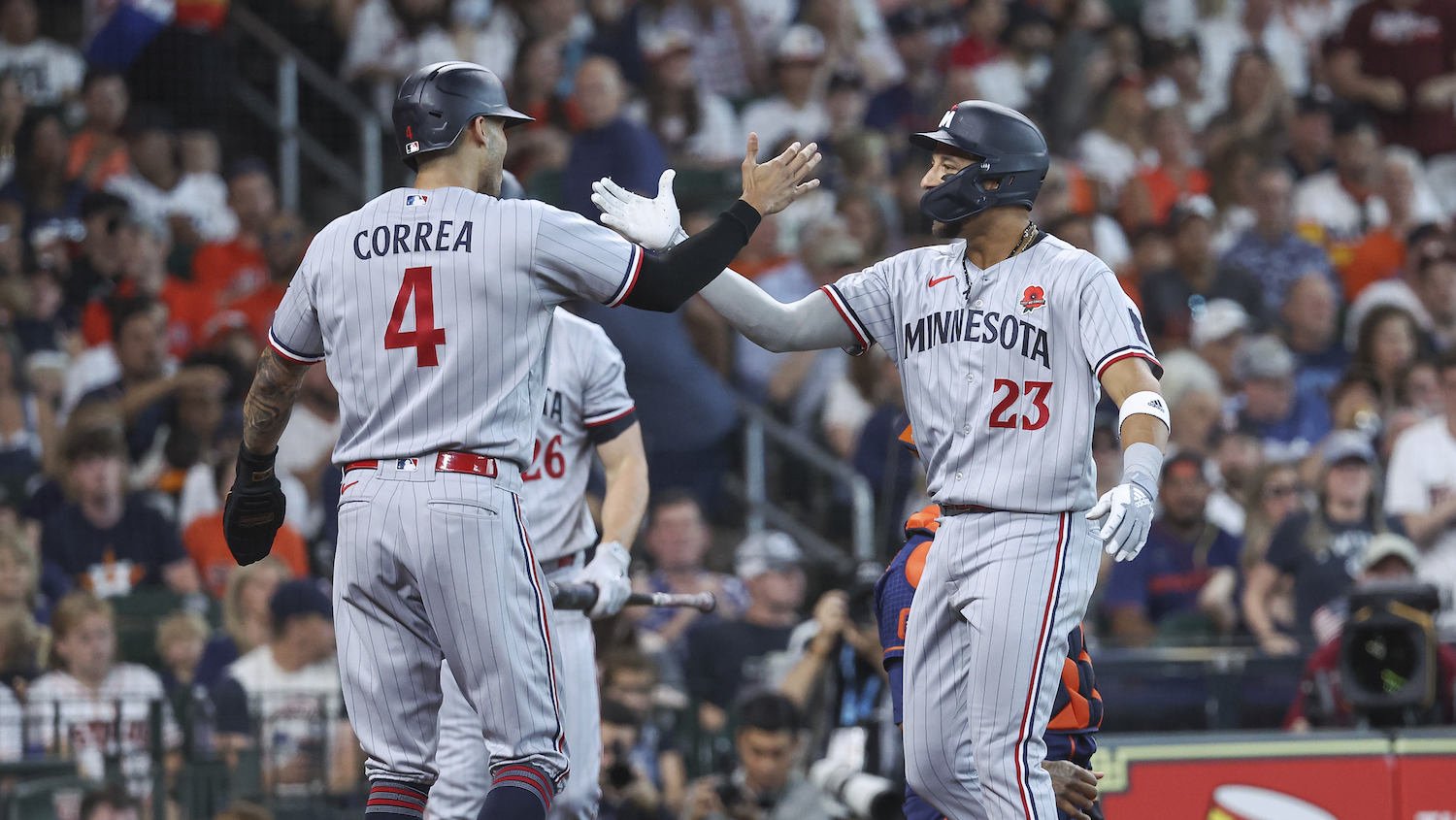 Featured image for Royce Lewis' Clutch Home Run Propels Twins to Extra-Inning Victory over Astros.
