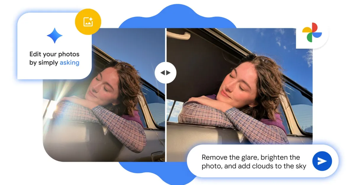 Featured image for Google Photos expands conversational editing to more Android devices