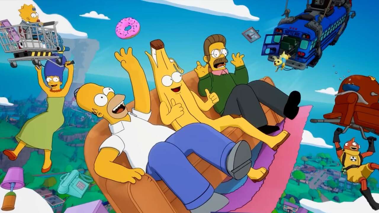 Featured image for Fortnite and The Simpsons Collaborate: Skins, Map, and Rewards Unveiled