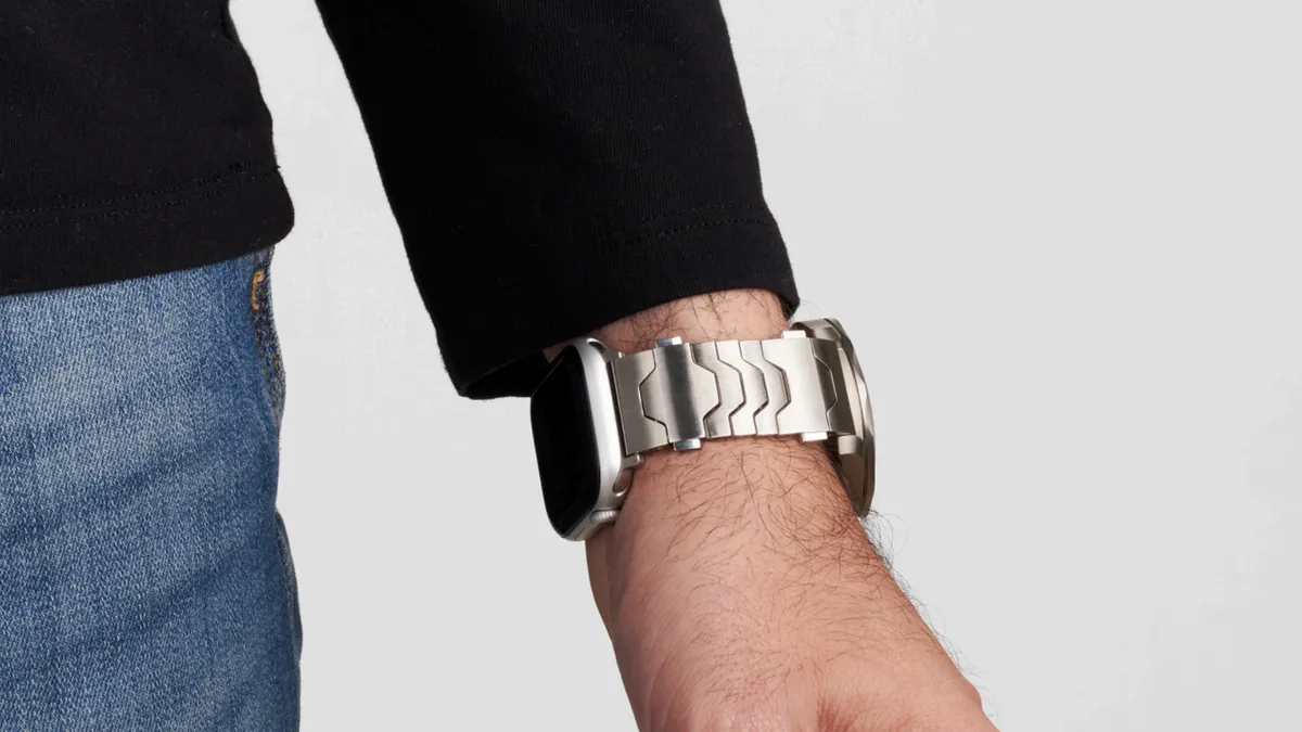 Featured image for Hidden Apple Watch Band Concealed Under Rolex
