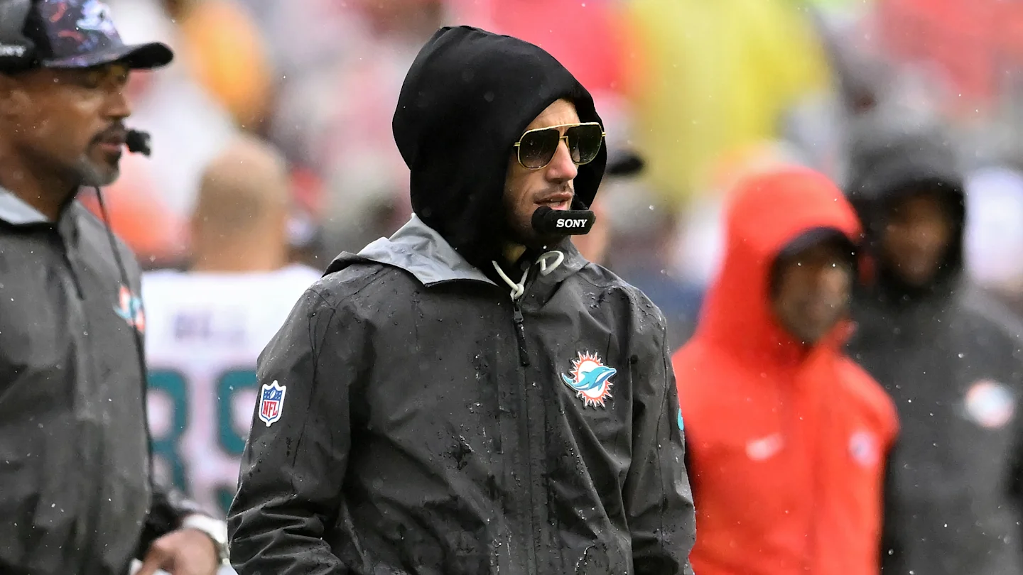 Featured image for Dolphins' 1-6 Start Sparks Questions About Mike McDaniel's Future