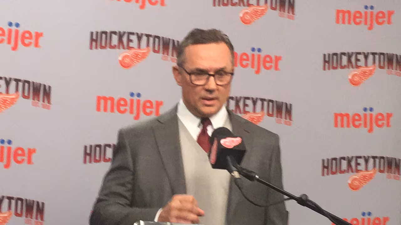 Featured image for "Red Wings' Yzerman Optimistic About Draft and Free Agency Prospects"