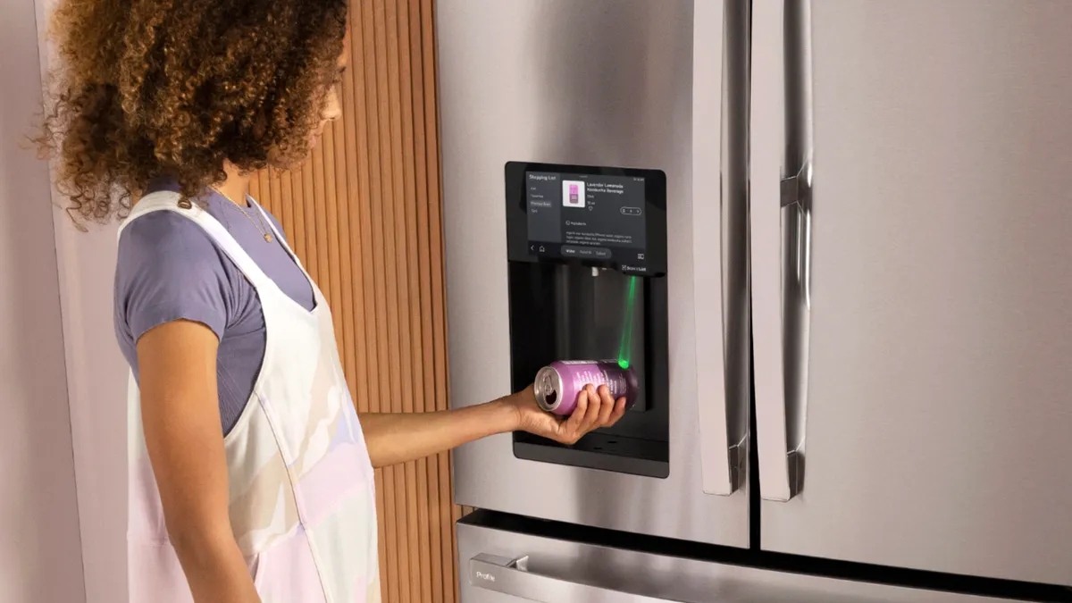 Featured image for GE's AI Smart Fridge with Barcode Scanner Revolutionizes Grocery Shopping