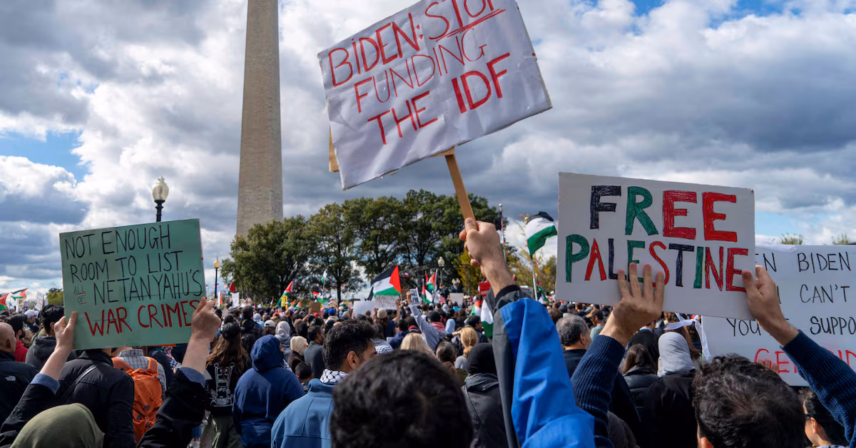 Featured image for Biden's Israel stance sparks anger among Arab and Muslim Americans