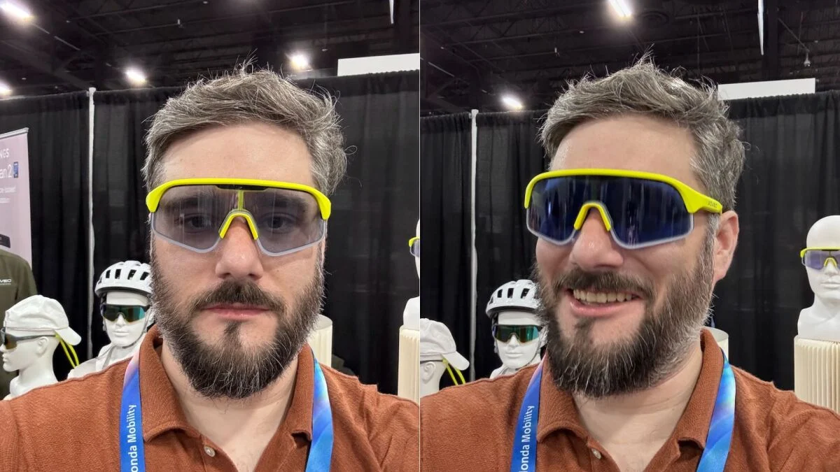 Featured image for CES 2026: Startup Unveils Color-Changing Sunglasses in Action