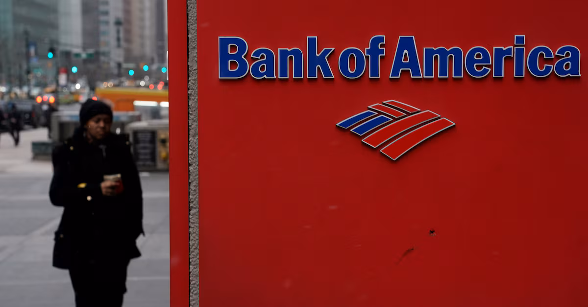 Featured image for Bank of America's Q1 earnings exceed expectations with higher interest rates.