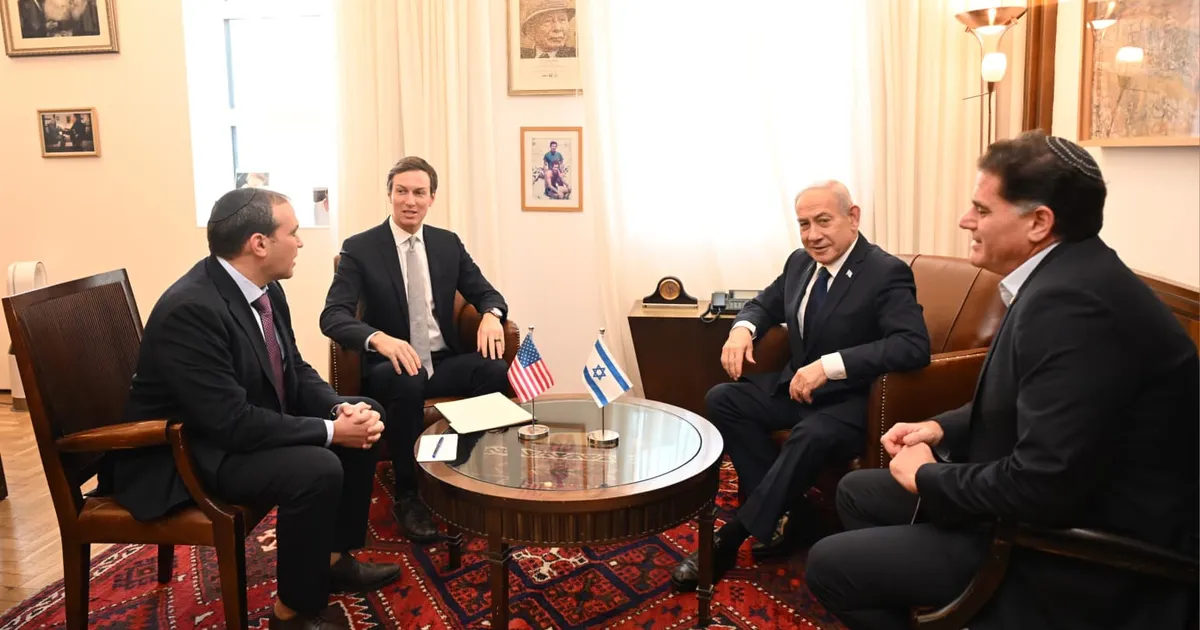 Featured image for Kushner and Netanyahu Discuss Gaza Ceasefire and Hostages