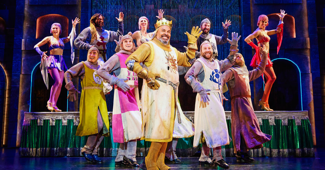 Featured image for 'Spamalot' Returns to Broadway After 14-Year Hiatus