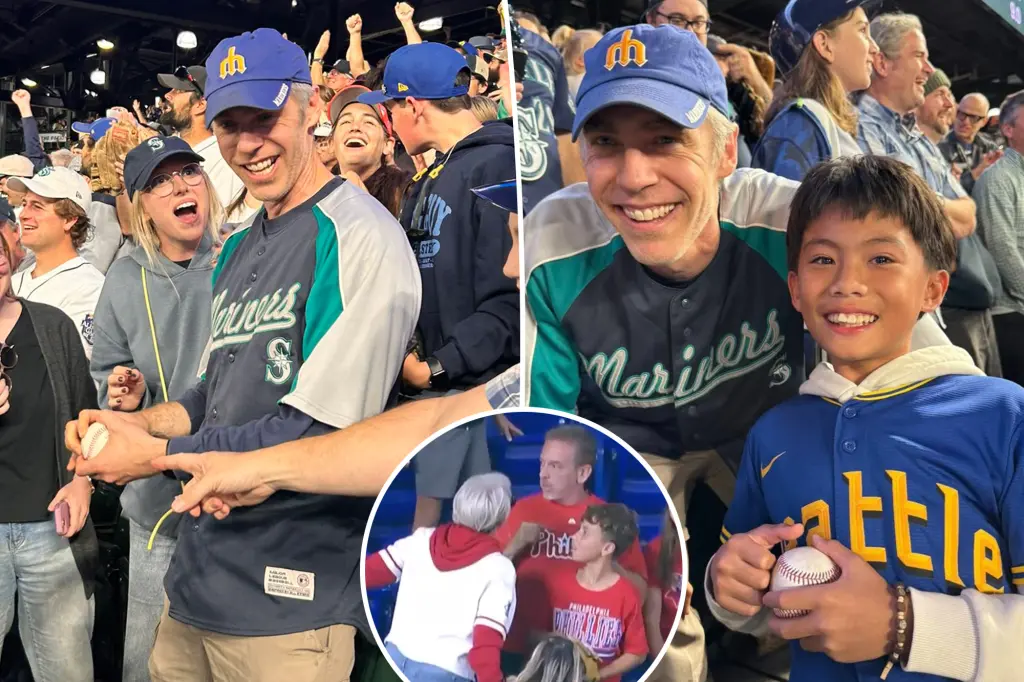 Featured image for Mariners' Cal Raleigh joins elite company with 60th home run amid fan kindness