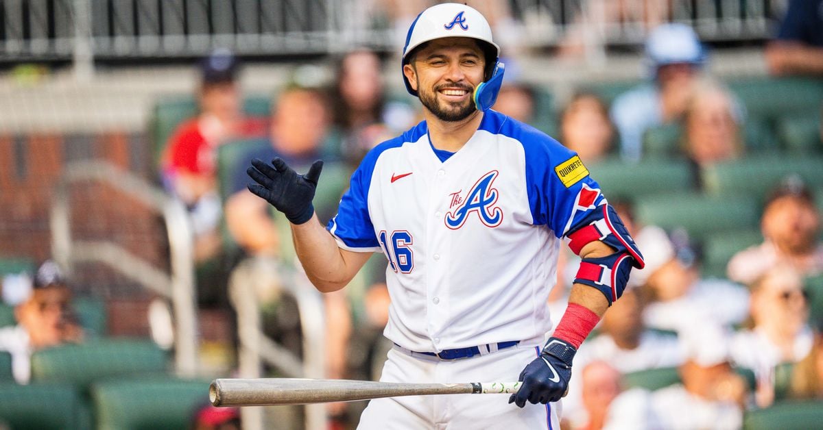 Featured image for Braves shuffle catcher lineup amidst injury concerns.