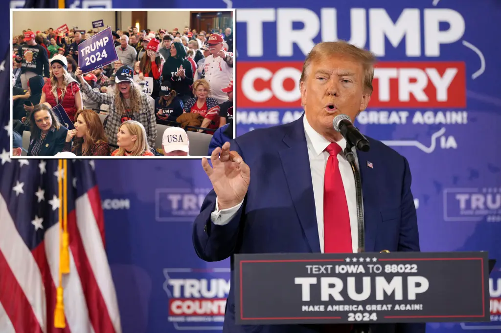 Featured image for Trump's inflammatory rhetoric gains support among Iowa Republicans and draws criticism from Democrats and Senate Republicans