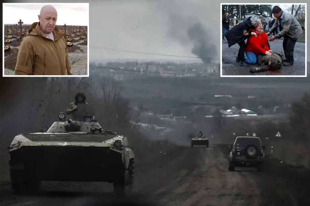 Russian forces seize Bakhmut center, threaten supply lines: UK intel