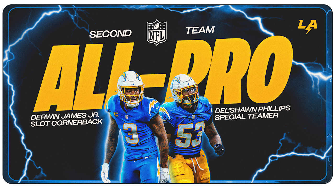 Featured image for Derwin James and Del'Shawn Phillips Named Second-Team All-Pro