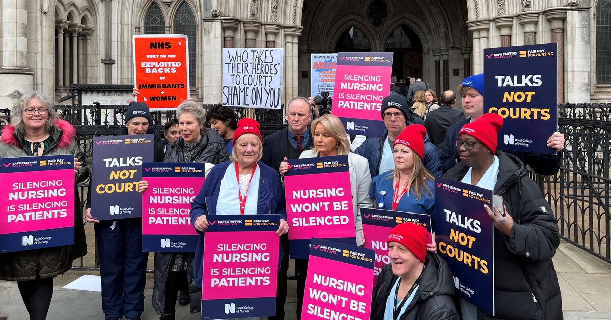Featured image for UK court limits nurses' strike action.