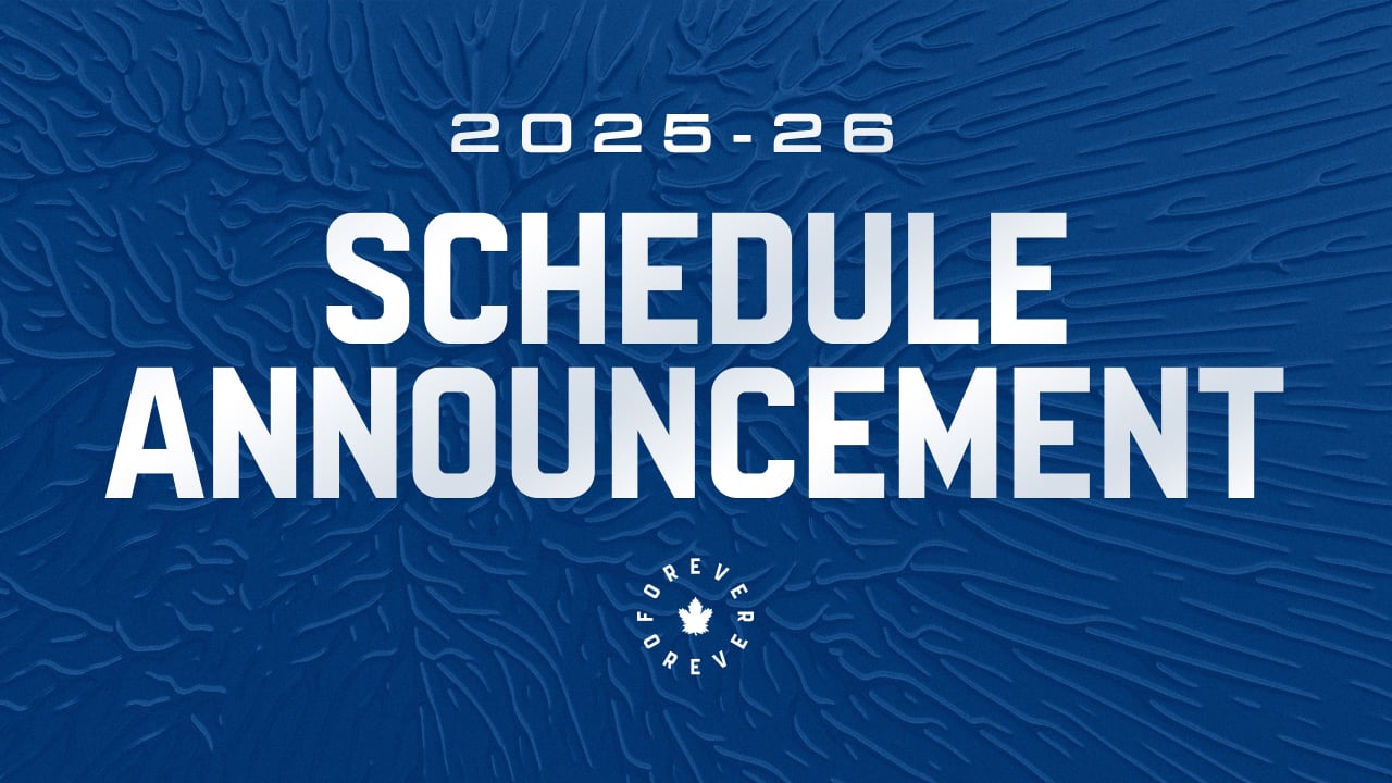Featured image for Maple Leafs Reveal 2025-26 Schedule and Key Player Return Dates