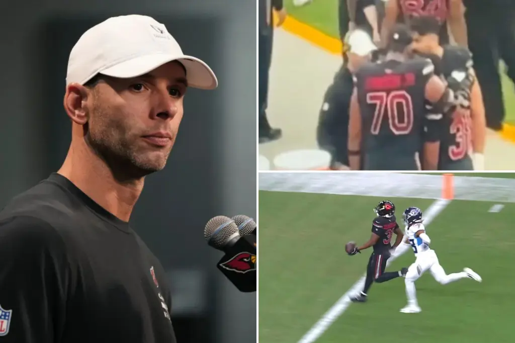 Featured image for Cardinals fine coach Gannon $100K after sideline altercation with Demercado