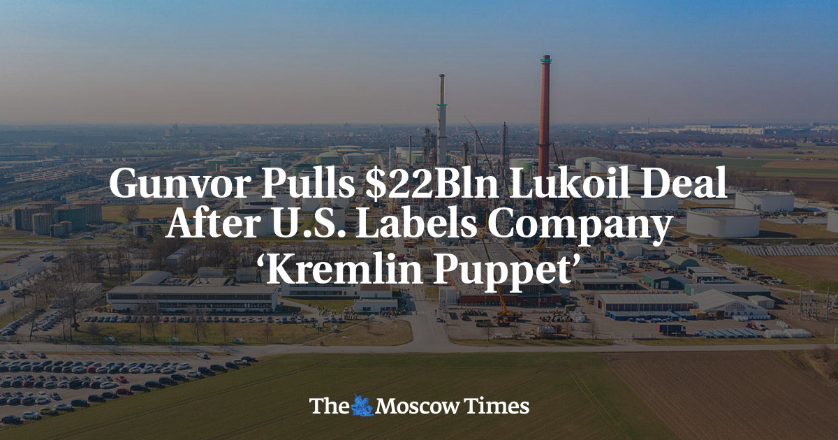 Featured image for Gunvor Withdraws $22B Lukoil Deal Amid US Sanctions and Allegations