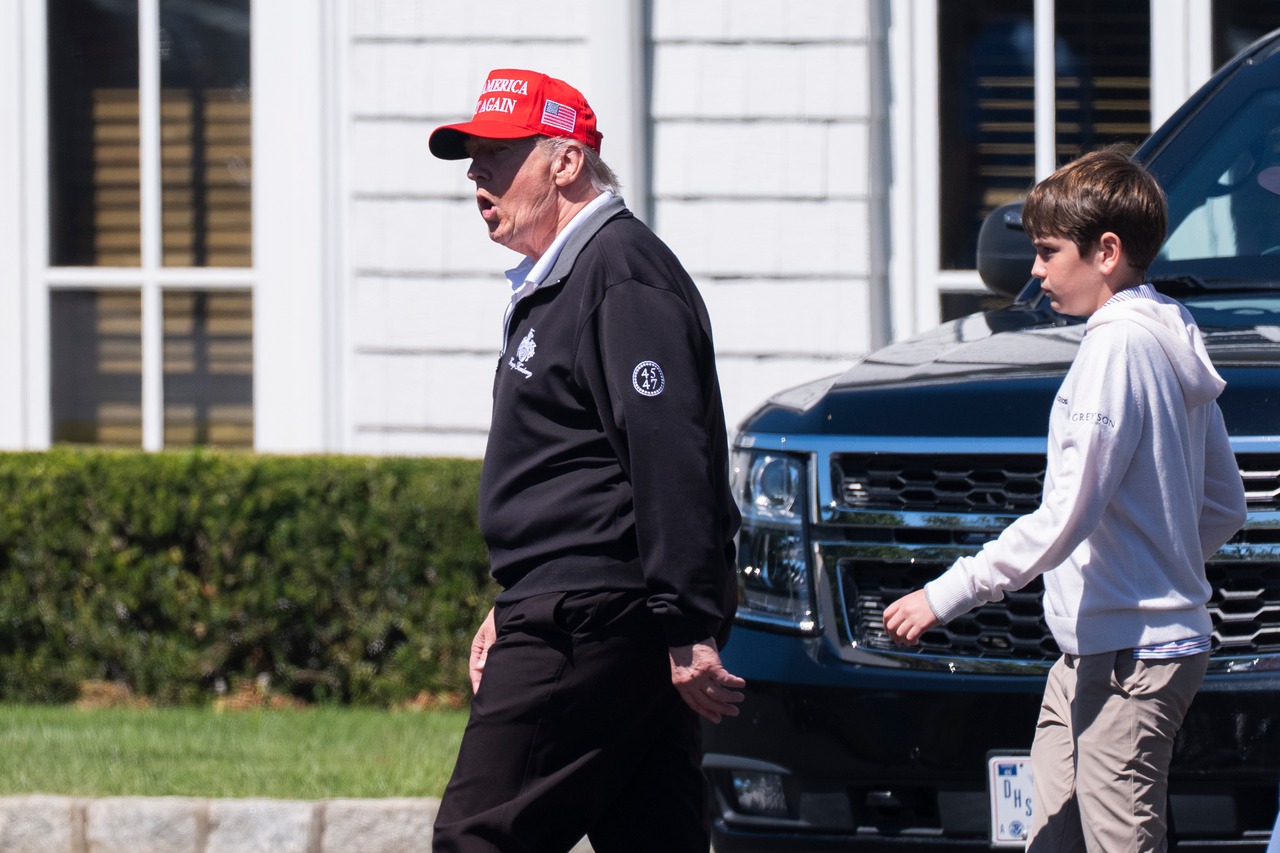 Featured image for Donald Trump Spotted Golfing Amid Viral Death Rumors