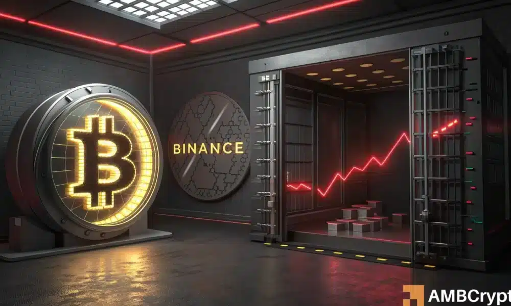 Featured image for Binance's Reserves and Ethereum Decline Spark Centralization and Market Concerns