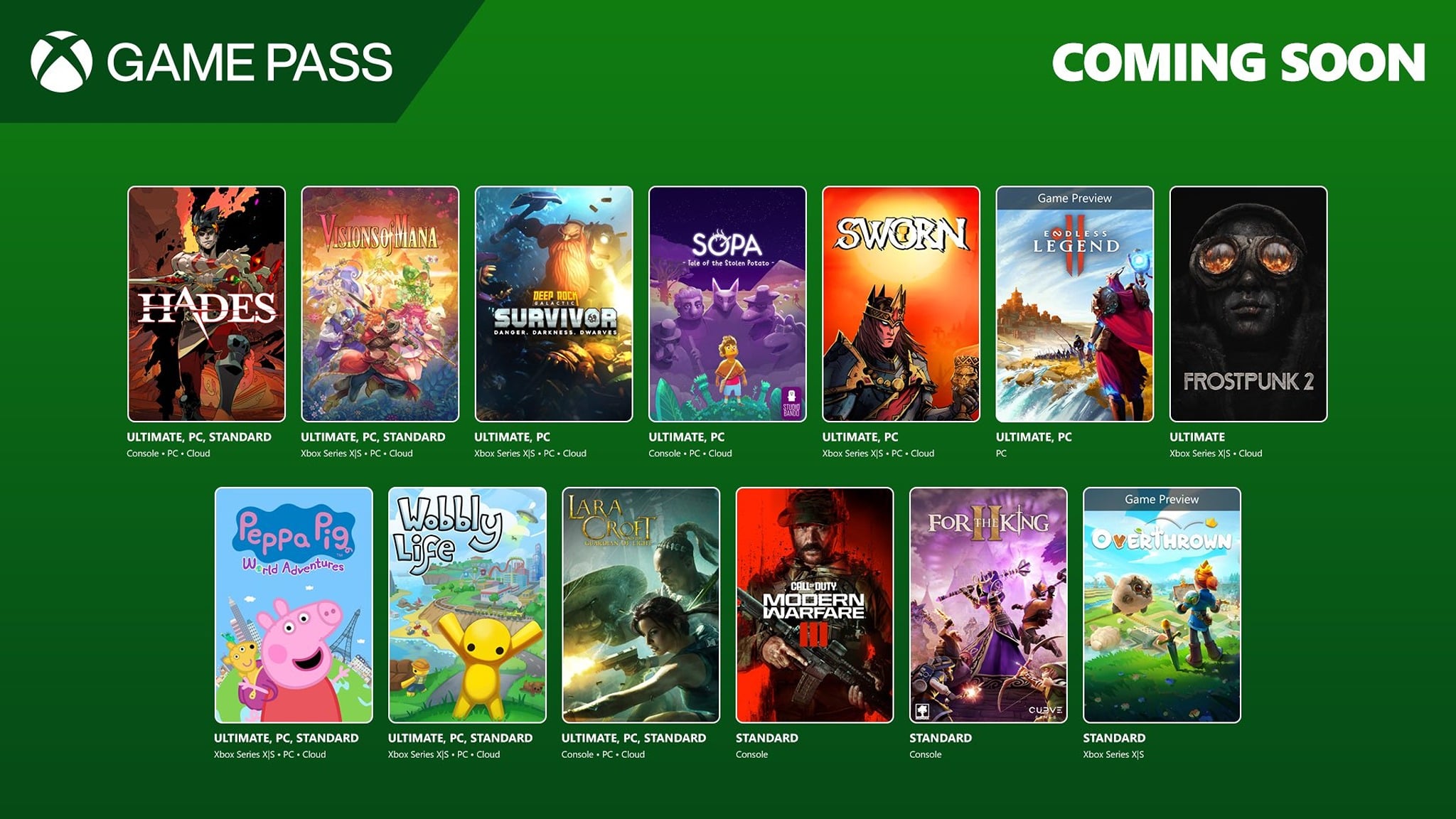 Featured image for Xbox Game Pass September 2025 Lineup Highlights and Returns