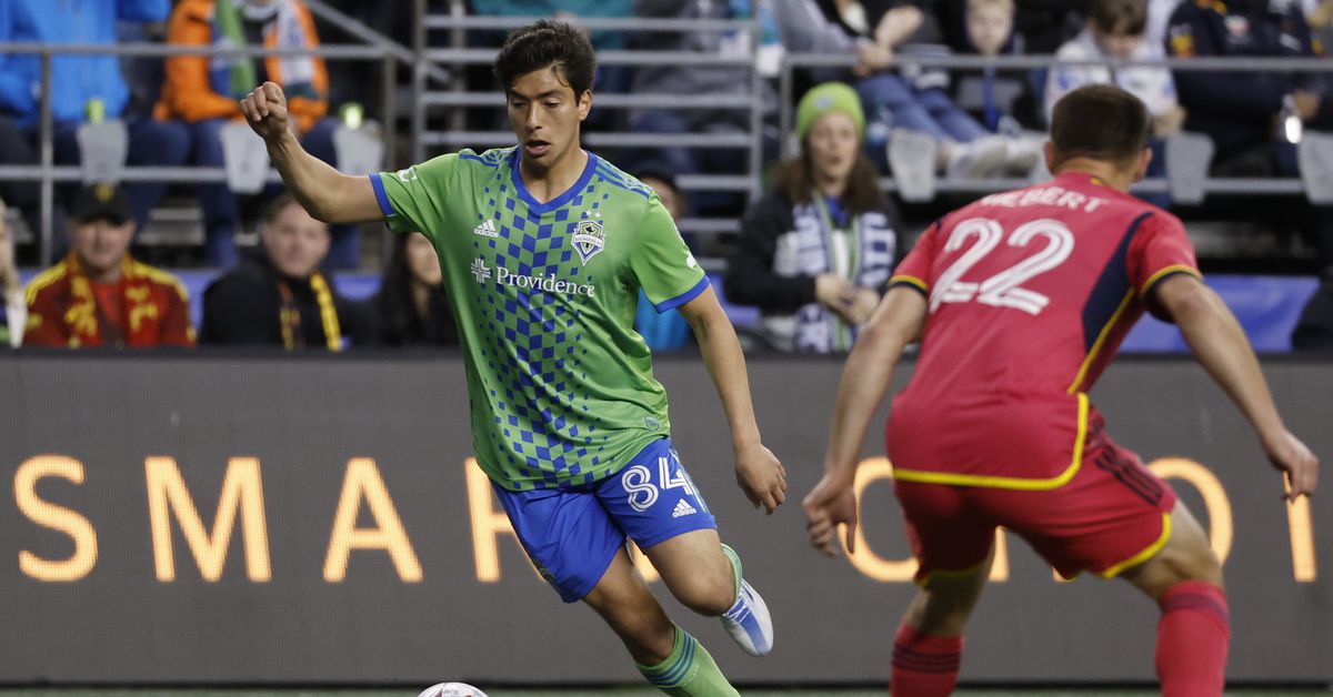 Featured image for Josh Atencio's emergence adds depth to Sounders' statement win over St. Louis City.