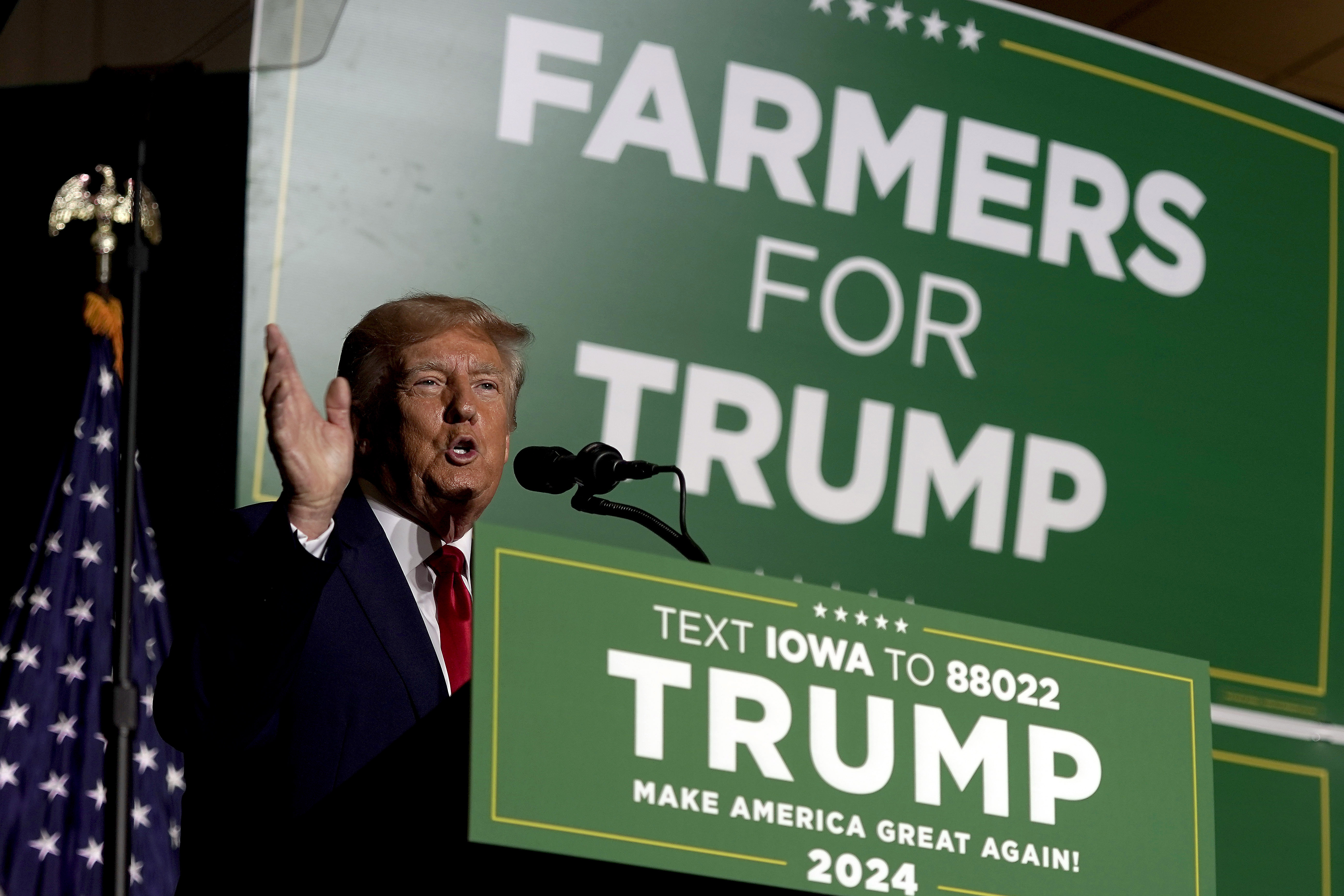 Featured image for "Trump's Fiery Iowa Speech Targets DeSantis' Ethanol Stance"