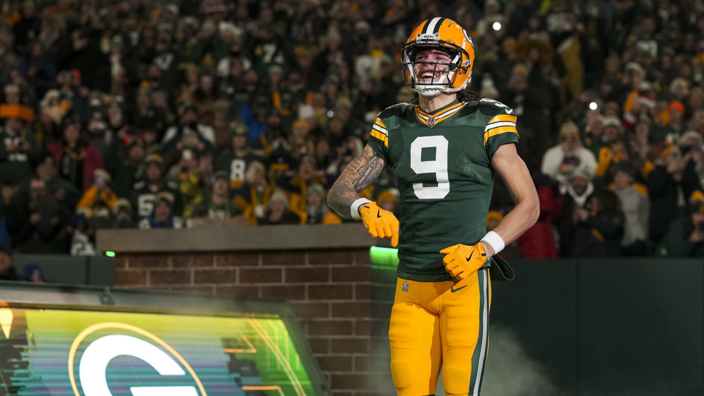 Featured image for Packers activate WR Christian Watson for Week 8 vs Steelers