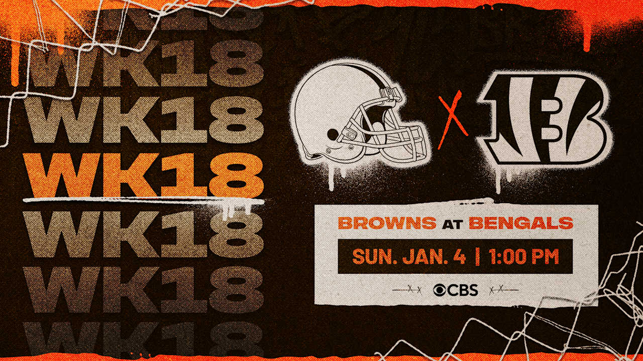 Featured image for Browns vs. Bengals Week 18 Game Time Announced