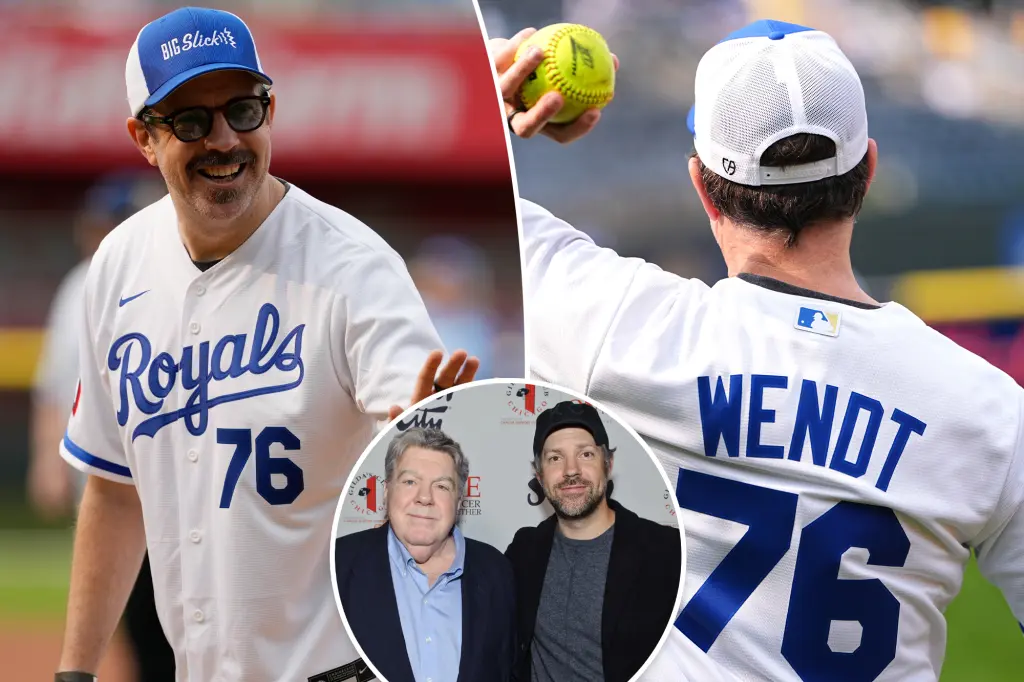 Featured image for Jason Sudeikis Honors Late Uncle George Wendt in Heartfelt Tribute