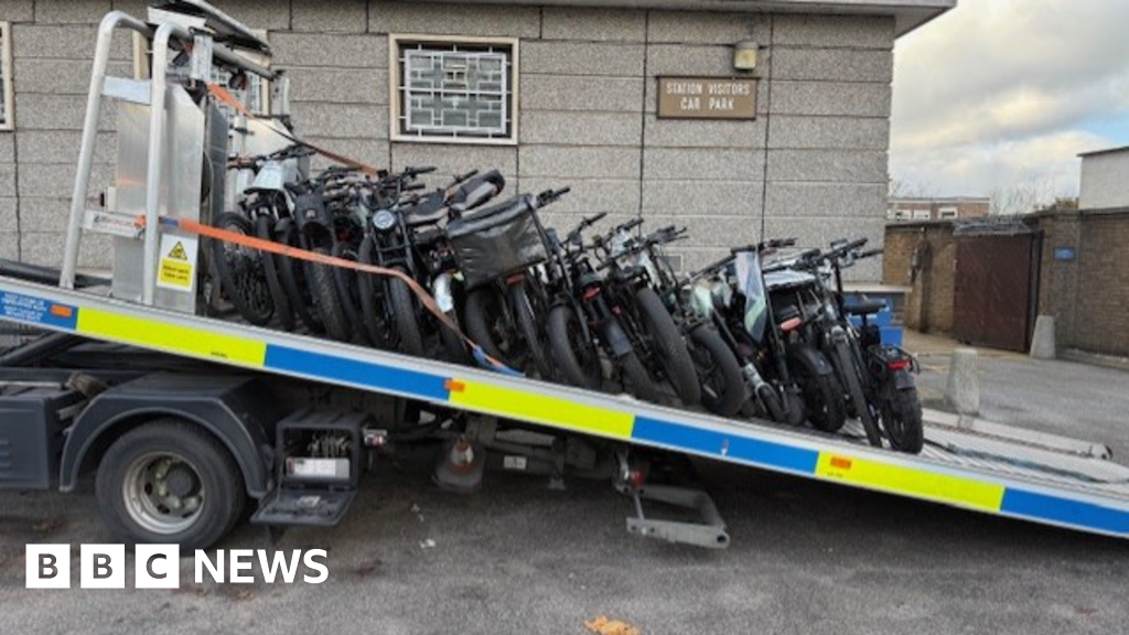 Featured image for Police Seize Dangerous Illegal E-Bikes and Scooters in London Raids
