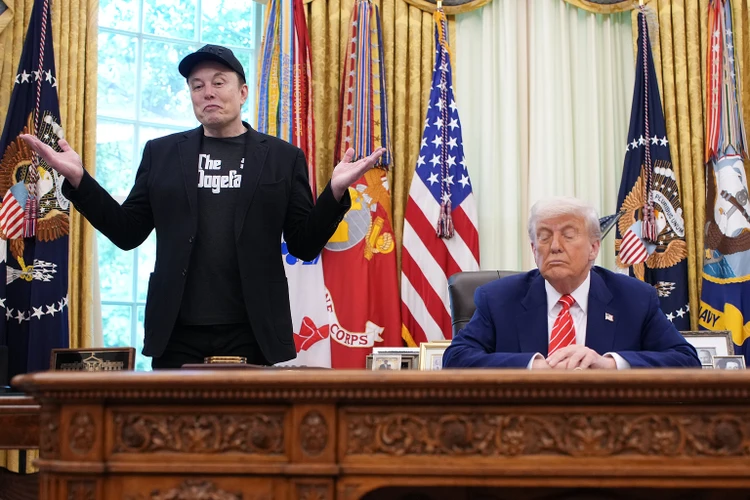 Featured image for Trump Expresses Support for Elon Musk and His Companies Amidst Market and Policy Tensions