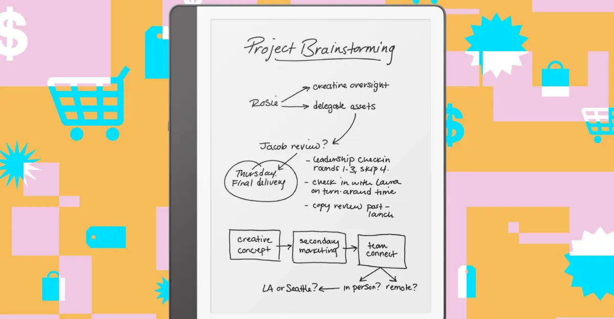 Featured image for Amazon Kindle Scribe and Kindle Big Screen Offer Unbeatable Black Friday Deals