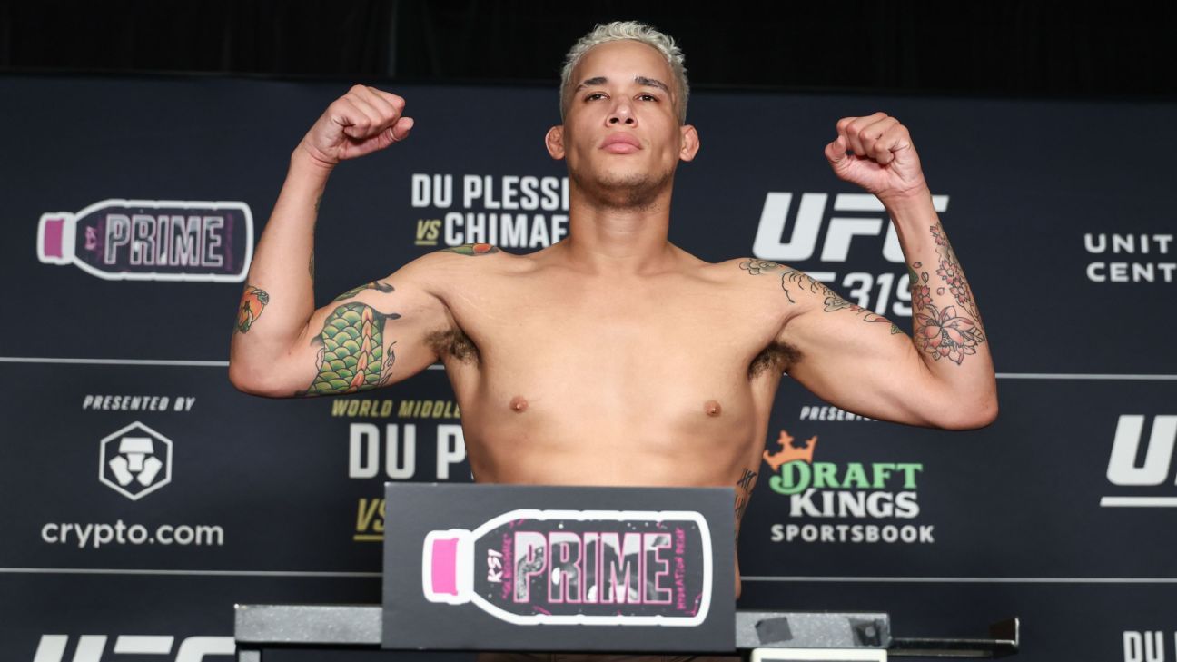 Featured image for UFC Releases Bryan Battle Following Weight Miss and Fight Cancellation