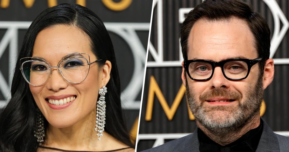 Featured image for "Bill Hader and Ali Wong: Emmy Win Sparks Emotional PDA and Relationship Revelations"