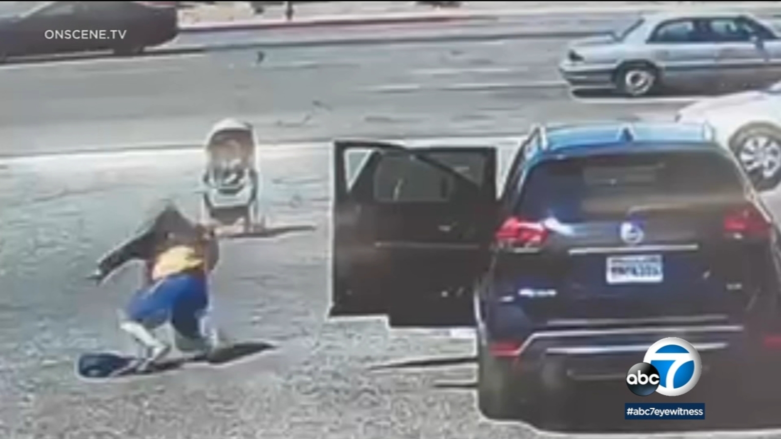 Featured image for Heroic Man Saves Baby from Rolling into Traffic in Hesperia