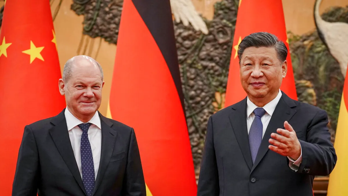 Featured image for "Xi and Scholz Discuss Global Economic Challenges in Virtual Meeting"