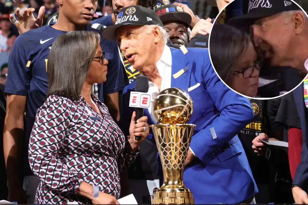 Featured image for Nuggets' NBA Finals Win Sparks Awkward Moments and Priceless Reactions.