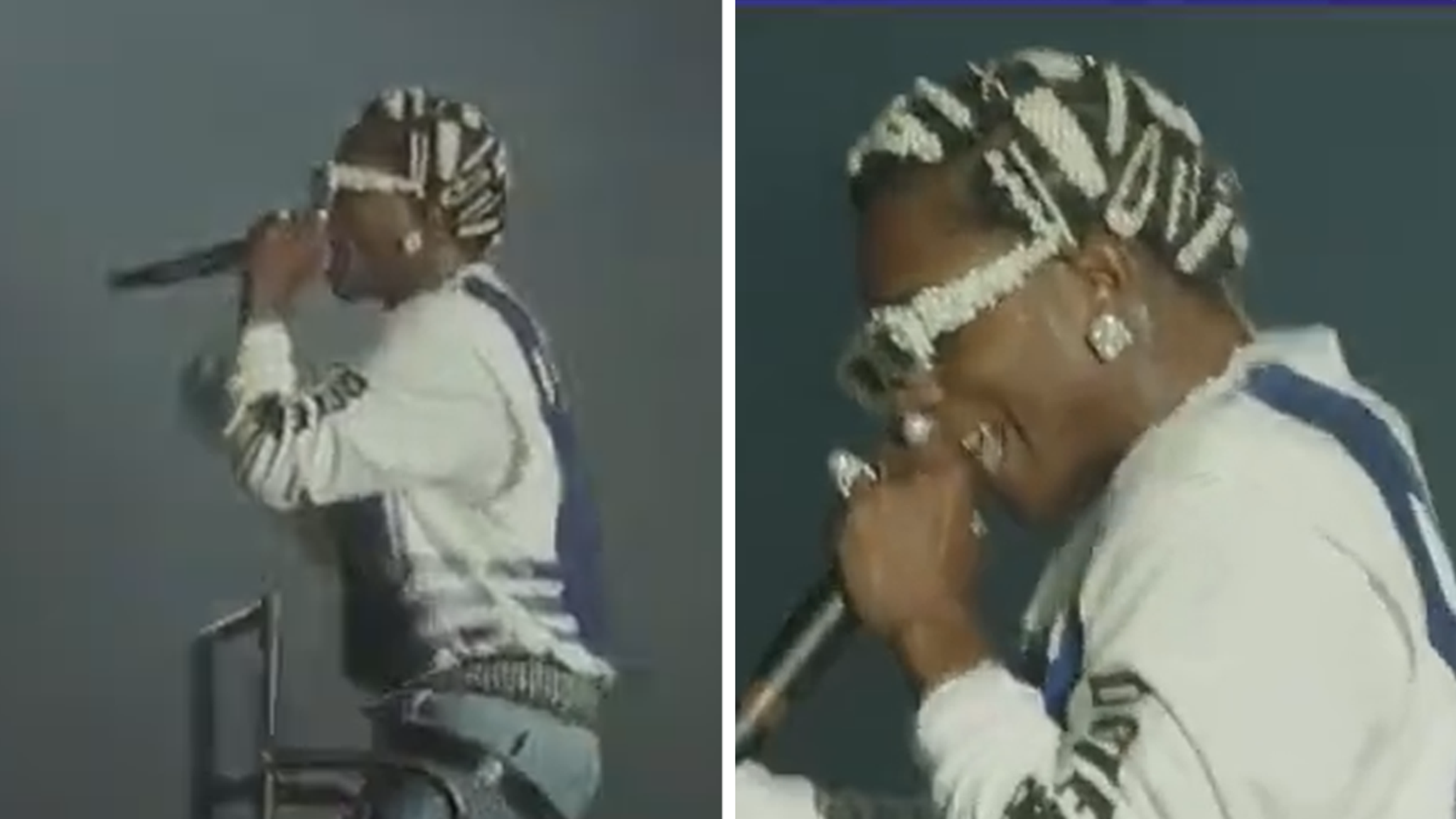 Featured image for A$AP Rocky Throws Shade at Travis Scott Over Rihanna Fling