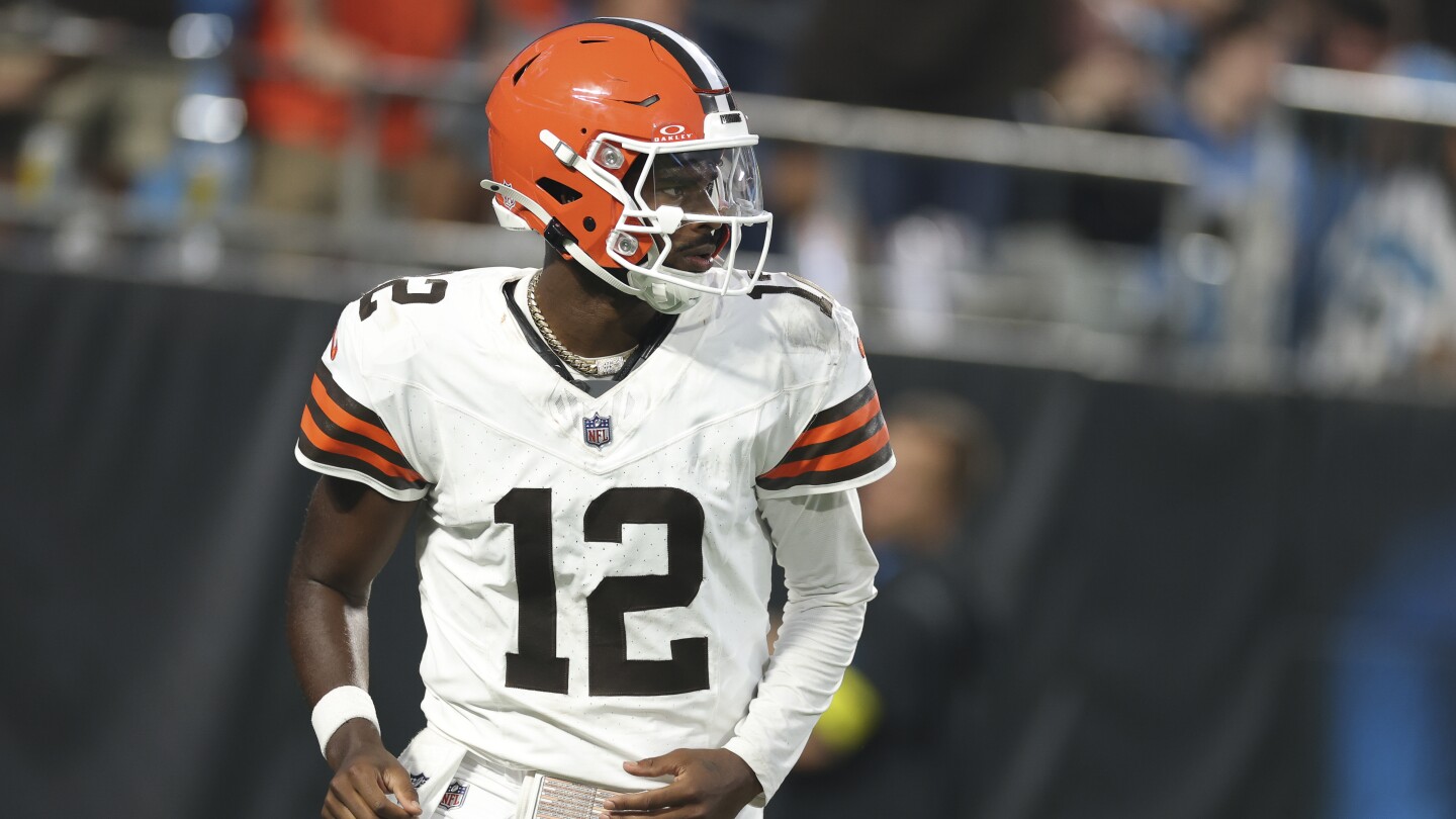 Featured image for Browns' Shedeur Sanders Faces Setback with Oblique Injury