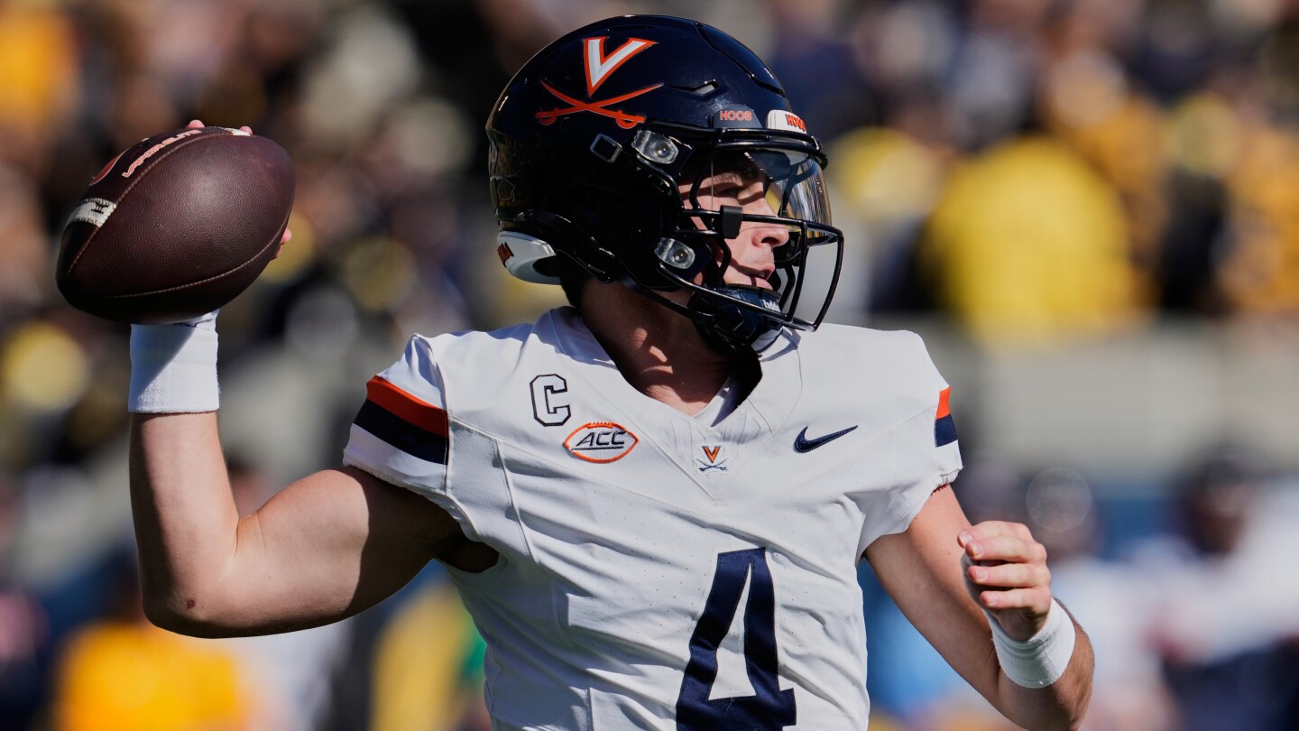Featured image for Virginia QB Chandler Morris Injured in Loss to Wake Forest