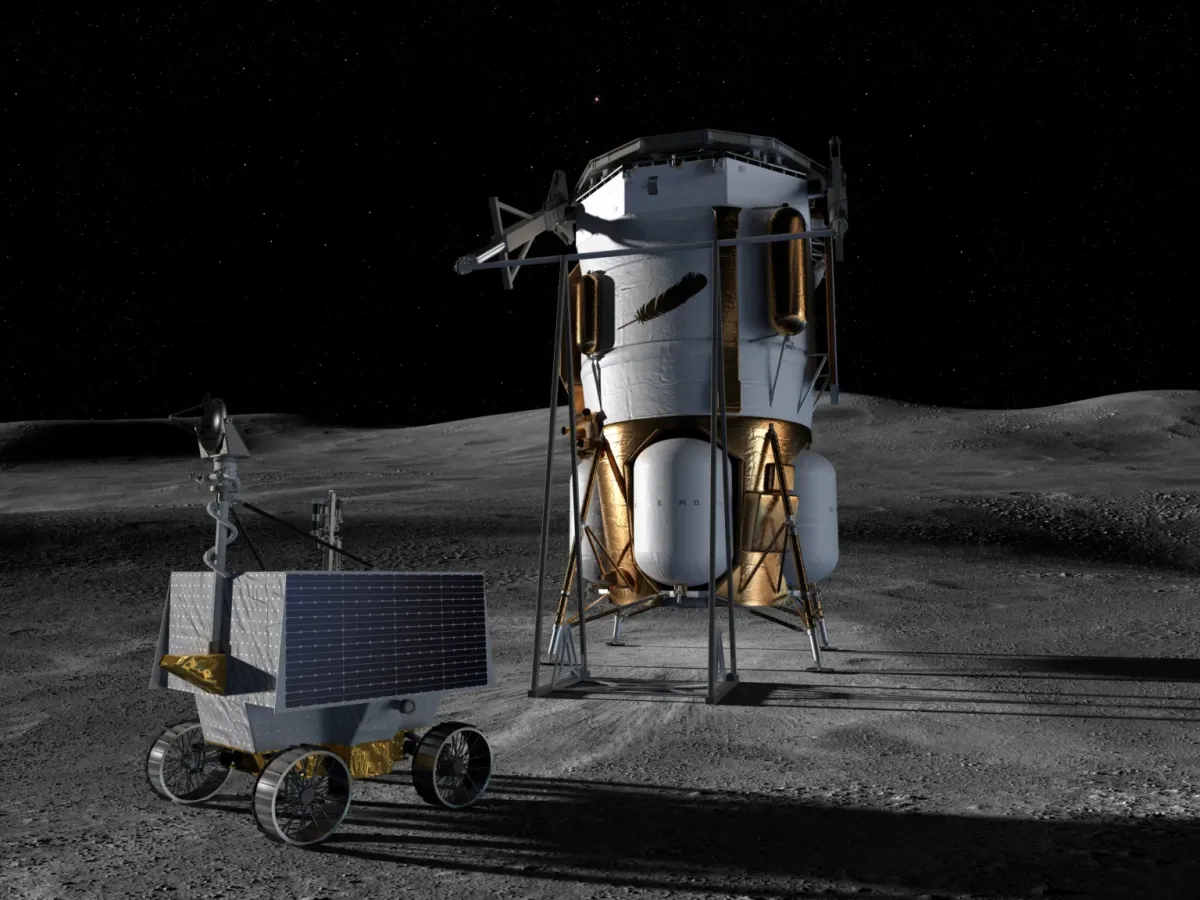 Featured image for Blue Origin Secures NASA Contract to Deploy VIPER Rover to Lunar South Pole