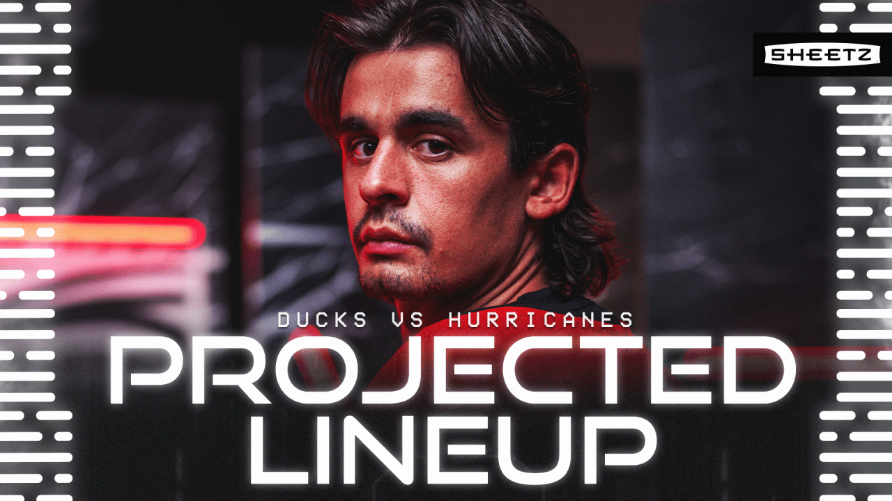 Featured image for "Anaheim Ducks Face Carolina Hurricanes: NHL Game Preview, Odds, and Projected Lineup"