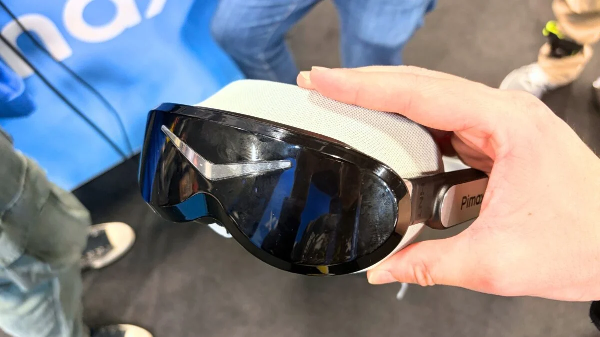 Featured image for Pimax Unveils Next-Gen Micro-OLED VR Headsets and Collaborates with Virtuix at CES 2026