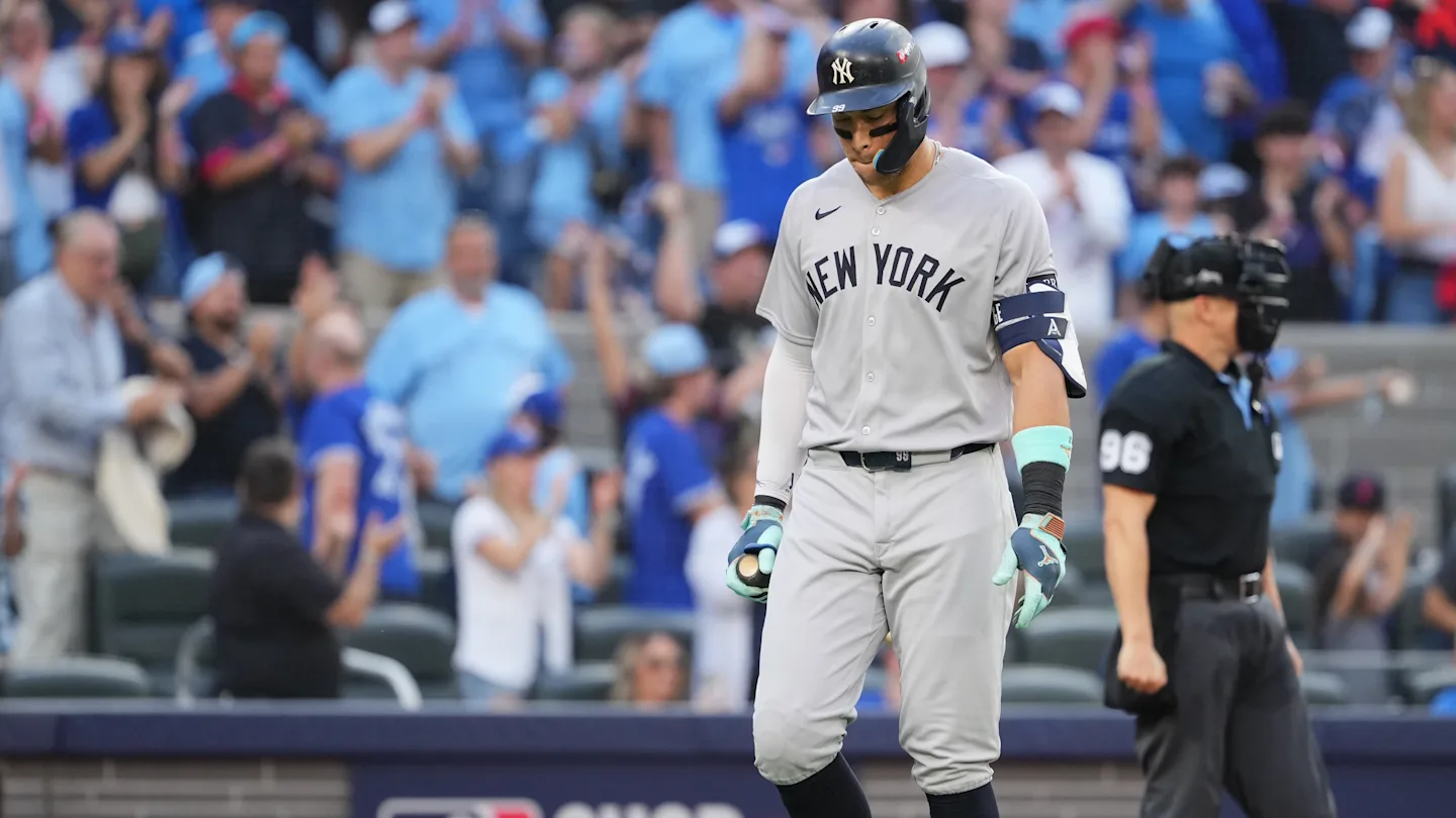 Featured image for Yankees' Playoff Struggles Continue as Blue Jays Dominate