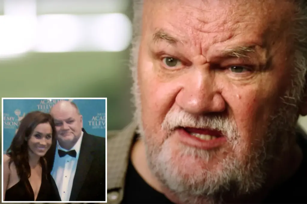 Featured image for Thomas Markle's Emotional Plea to Fix Relationship with Daughter Meghan.
