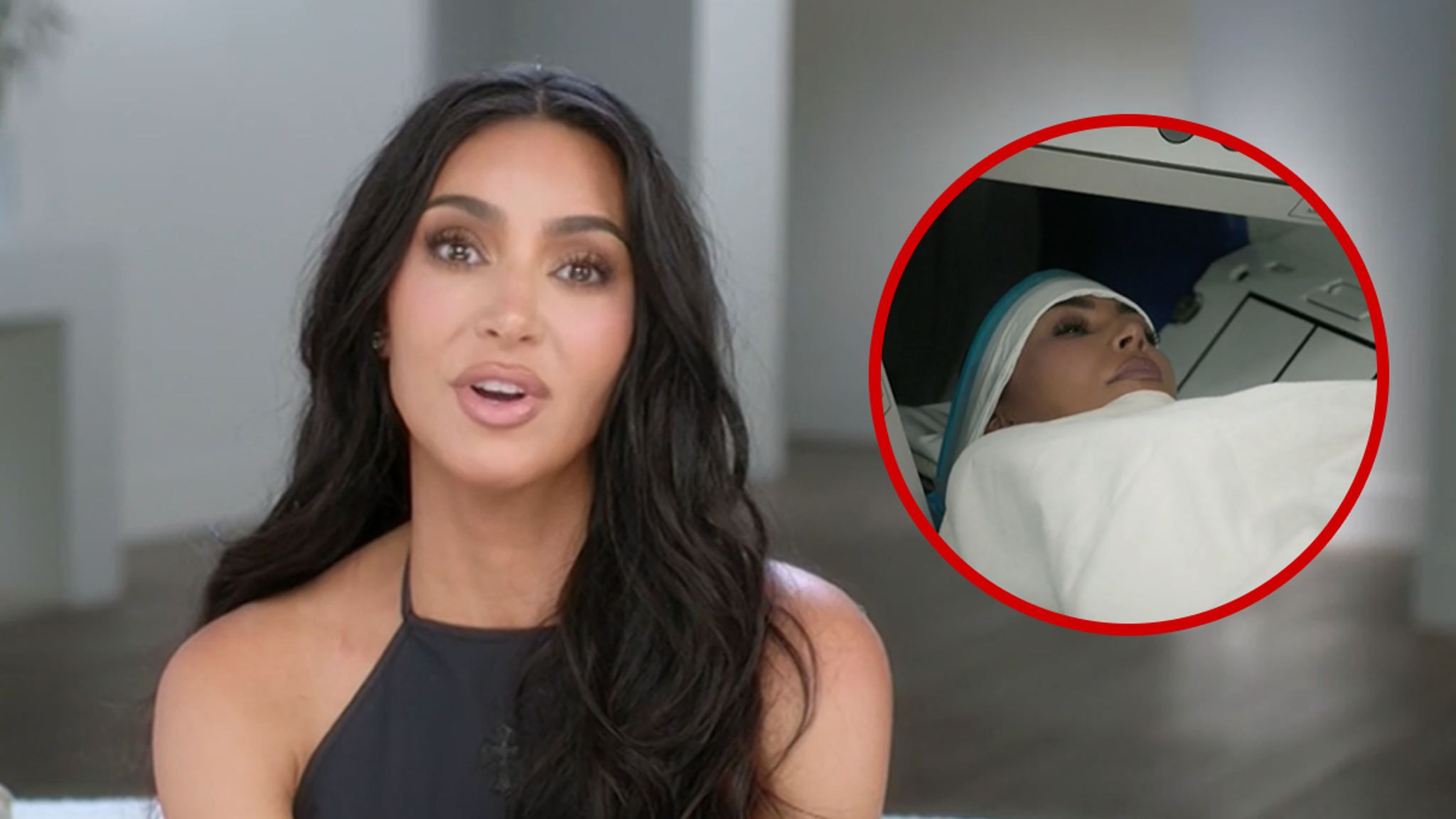 Featured image for Kim Kardashian Diagnosed with Brain Aneurysm Amid Divorce Stress