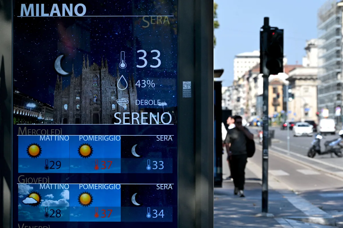 Featured image for "Record-Breaking Heatwave Sweeps Europe, Milan Hits 260-Year High"