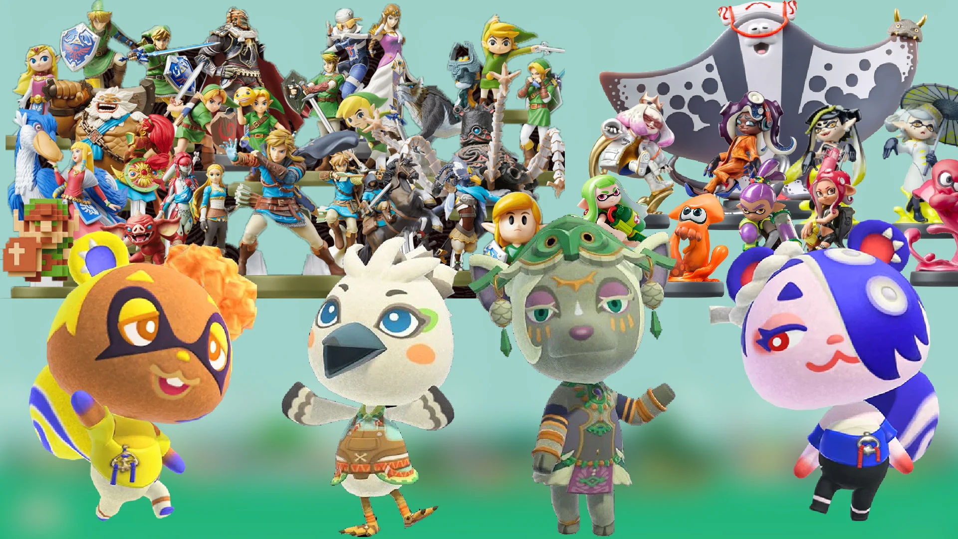 Featured image for Animal Crossing: New Horizons 3.0 Update Unlocks Zelda and Splatoon Villagers with Amiibo