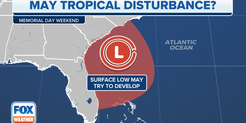 Featured image for Potential Tropical Development Looms Near Southeast US Coast in Late May