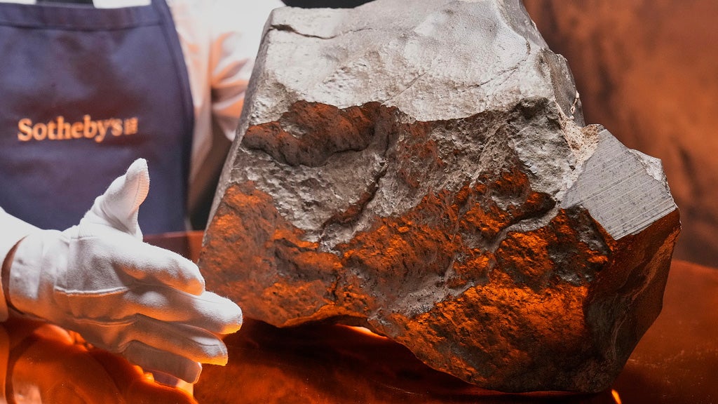 Featured image for Massive Mars Meteorite Set for Multi-Million Dollar Sotheby's Auction